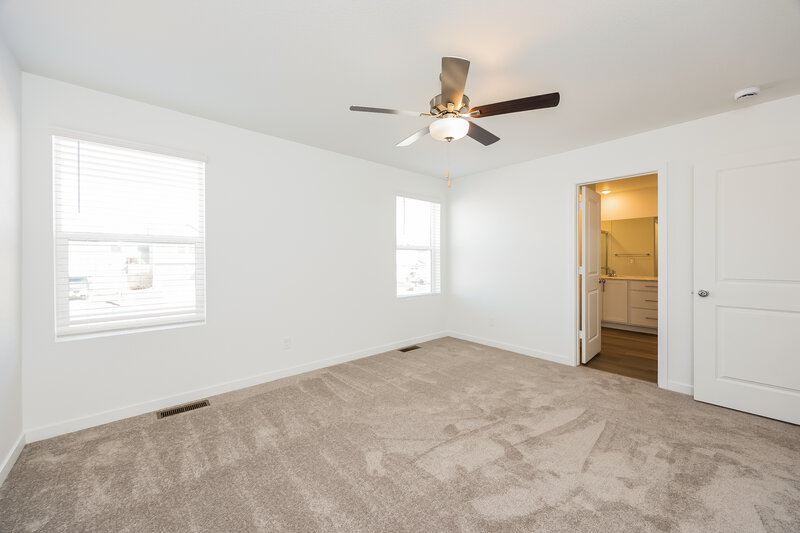 2,270/Mo, 8954 Blue Feather Loop Colorado Springs, CO 80908 Main Bedroom View