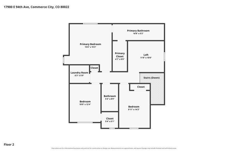 2,980/Mo, 17900 E 94th Ave Commerce City, CO 80022 Floor Plan View 2