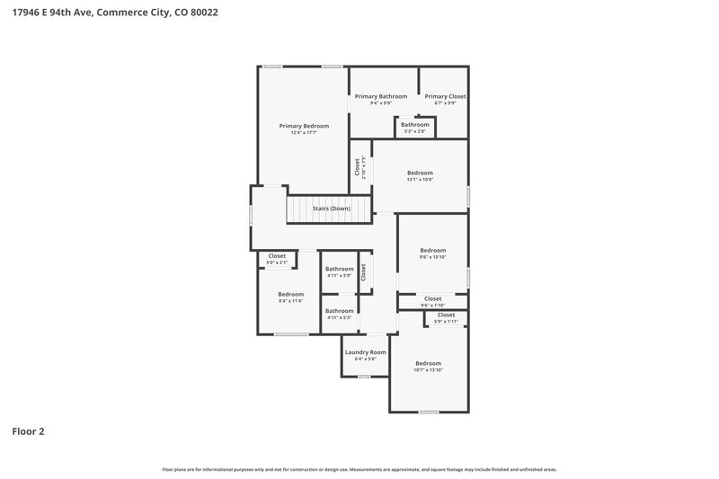 3,340/Mo, 17946 E 94th Ave Commerce City, CO 80022 Floor Plan View 2