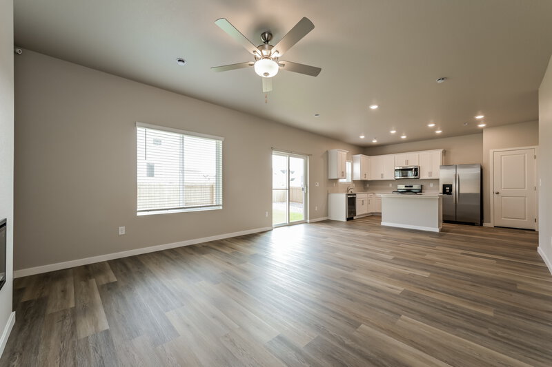 2,735/Mo, 7404 Poudre St Frederick, CO 80530 Living Room View