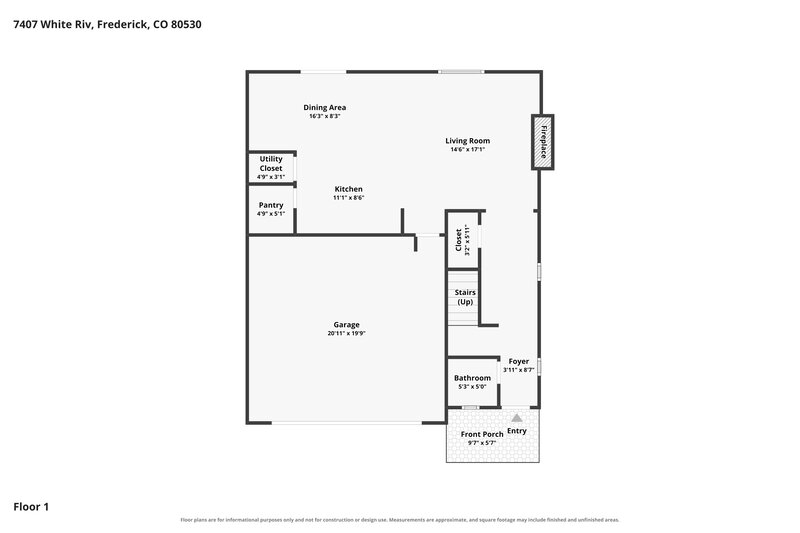 2,700/Mo, 7407 White River St Frederick, CO 80530 Floor Plan View 2