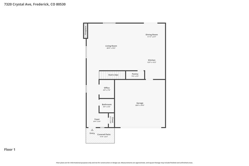 2,990/Mo, 7320 Crystal Ave Frederick, CO 80530 Floor Plan View 2