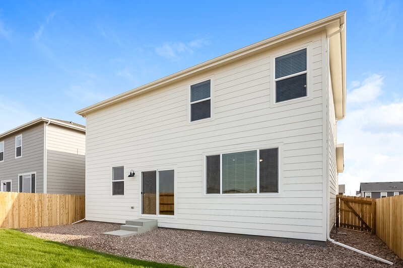 2,405/Mo, 11471 Lake Trout Dr Colorado Springs, CO 80925 Rear View