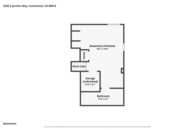 2,985/Mo, 5205 S Jericho Way Centennial, CO 80015 Floor Plan View
