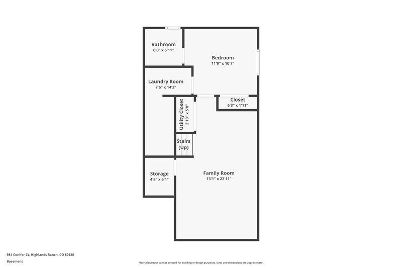 3,175/Mo, 981 Conifer Ct Highlands Ranch, CO 80126 Floor Plan View 3