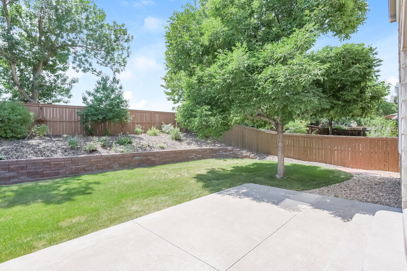 3,240/Mo, 10319 Woodrose Ln Highlands Ranch, CO 80129 Rear Entrance View