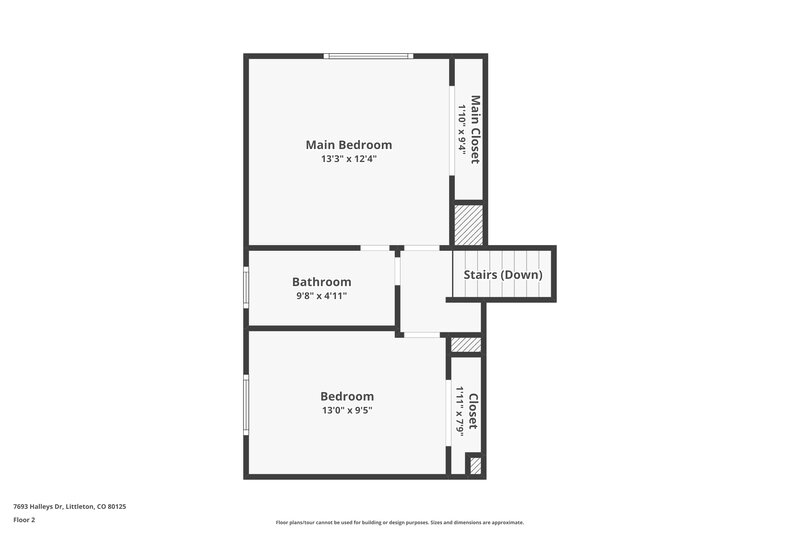 2,760/Mo, 7693 Halleys Dr Littleton, CO 80125 Floor Plan View 3
