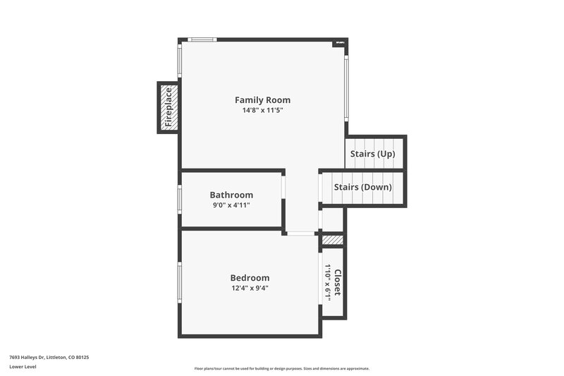 2,760/Mo, 7693 Halleys Dr Littleton, CO 80125 Floor Plan View 4