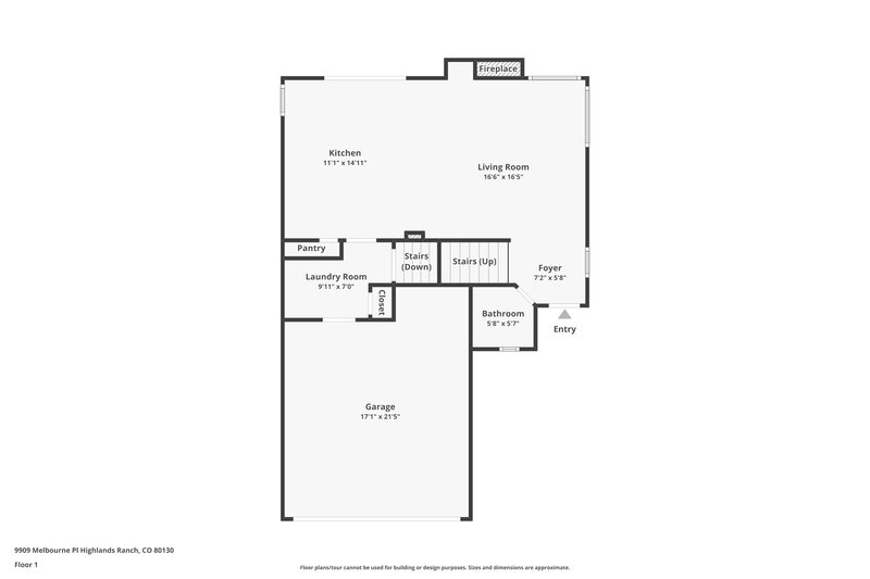 3,465/Mo, 9909 Melbourne Pl Highlands Ranch, CO 80130 Floor Plan View 2