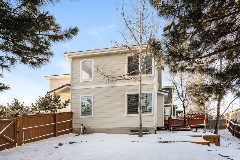 3,465/Mo, 9909 Melbourne Pl Highlands Ranch, CO 80130 Rear Viewraer View