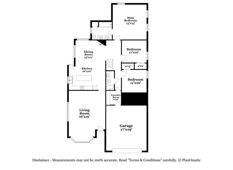 2,960/Mo, 4938 Dillon St Denver, CO 80239 Floor Plan View