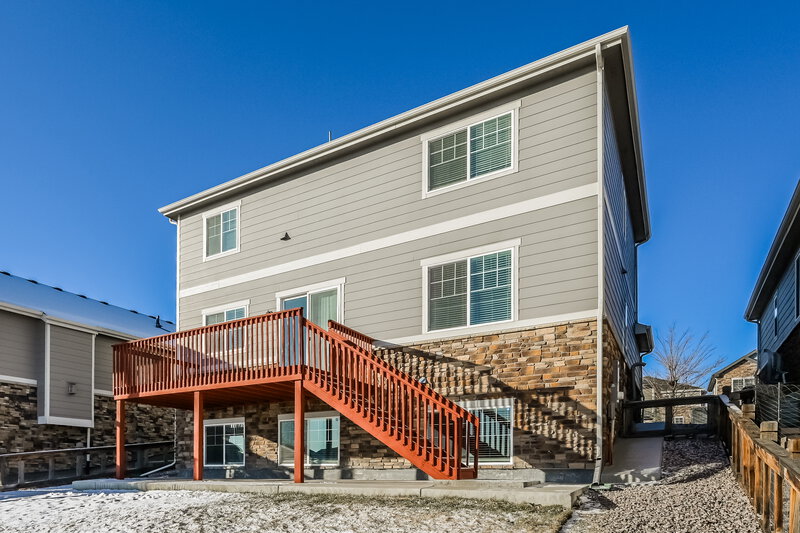 3,295/Mo, 7330 S Old Hammer Way Aurora, CO 80016 Rear View