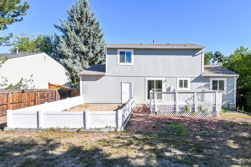 3,135/Mo, 9574 W David Pl Littleton, CO 80128 Rear View