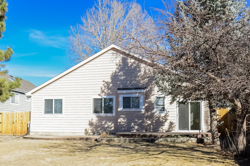 5,000/Mo, 21566 Omaha Ave Parker, CO 80138 Rear View
