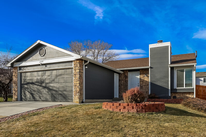 2,635/Mo, 12155 Elm Way Thornton, CO 80241 Front View