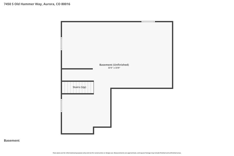 3,235/Mo, 7450 S Old Hammer Way Aurora, CO 80016 Floor Plan View