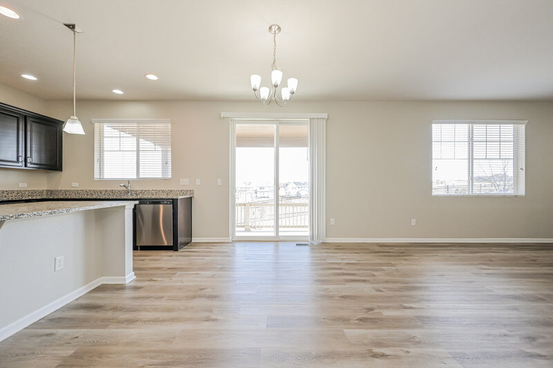 3,235/Mo, 7450 S Old Hammer Way Aurora, CO 80016 Dining Room View