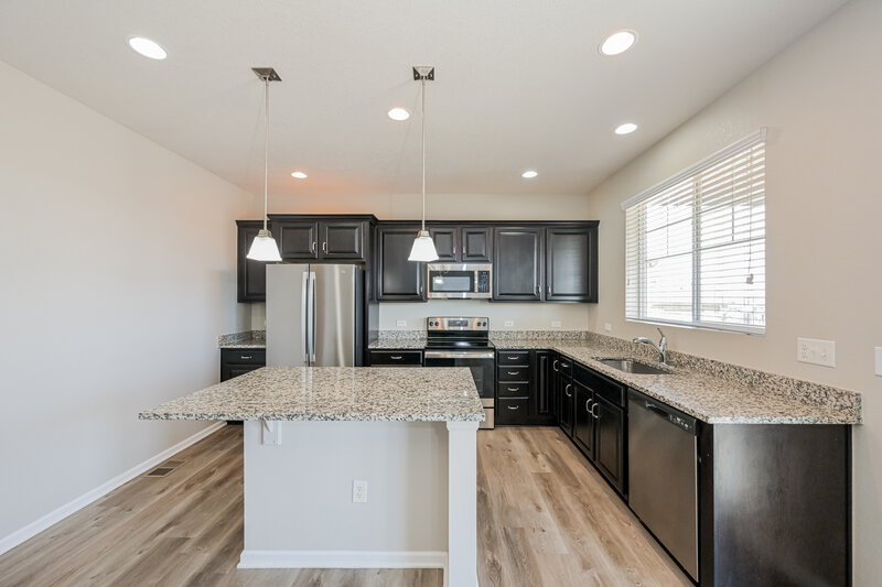 3,235/Mo, 7450 S Old Hammer Way Aurora, CO 80016 Kitchen View