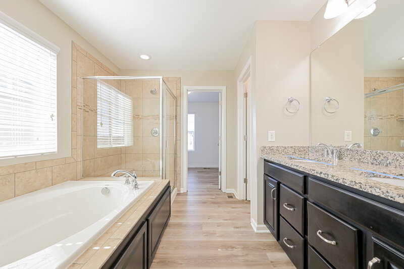3,235/Mo, 7450 S Old Hammer Way Aurora, CO 80016 Main Bathroom View