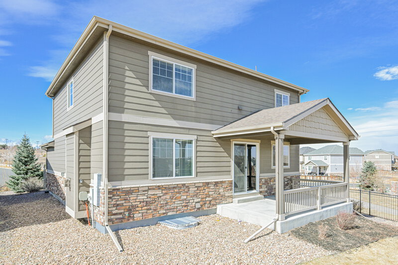 3,235/Mo, 7450 S Old Hammer Way Aurora, CO 80016 Rear View