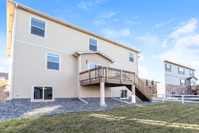 3,275/Mo, 5772 Echo Park Cir Castle Rock, CO 80104 Rear View