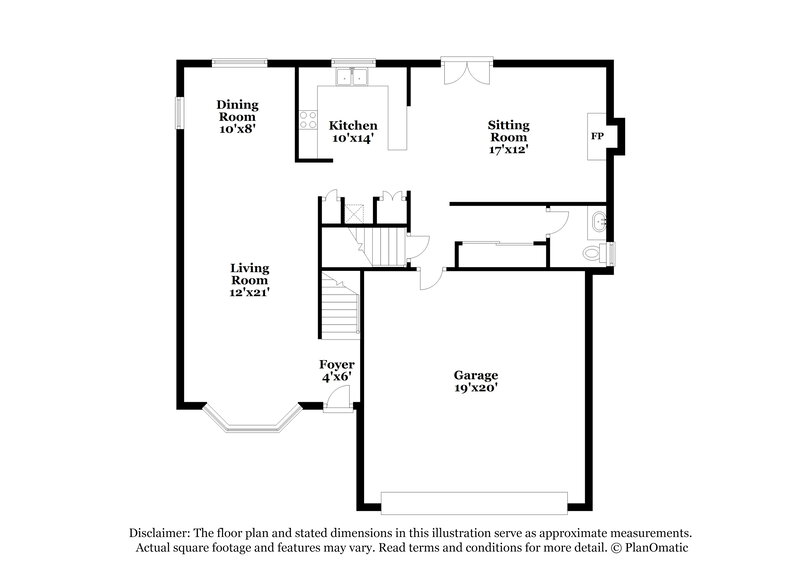 2,920/Mo, 11317 Donley Dr Parker, CO 80138 Floorplan View