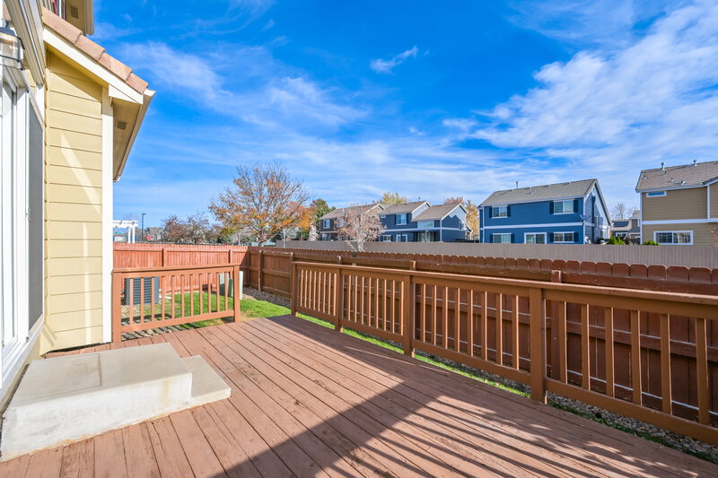 2,705/Mo, 7344 S Memphis St Aurora, CO 80016 Rear View