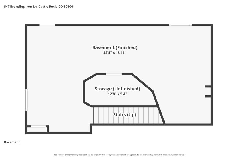 3,195/Mo, 647 Branding Iron Ln Castle Rock, CO 80104 Floor Plan View