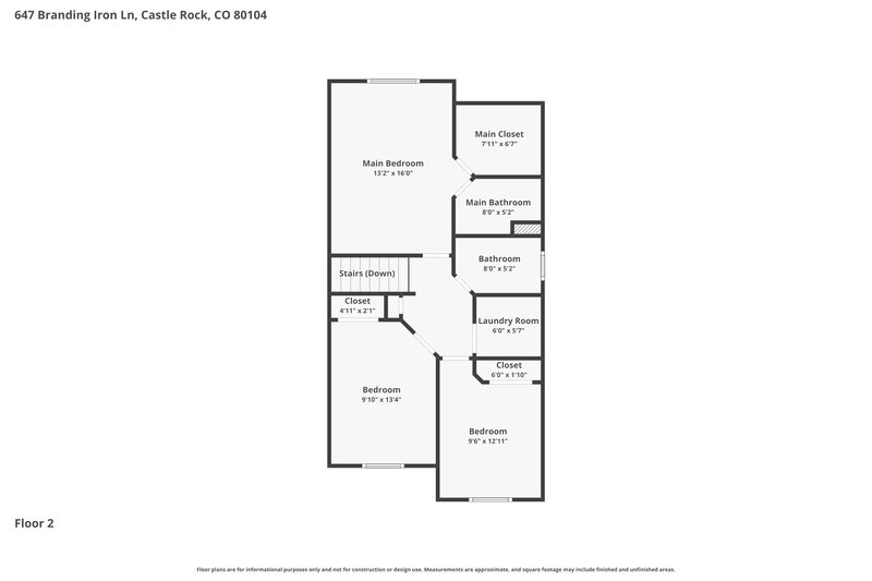 3,195/Mo, 647 Branding Iron Ln Castle Rock, CO 80104 Floor Plan View 3