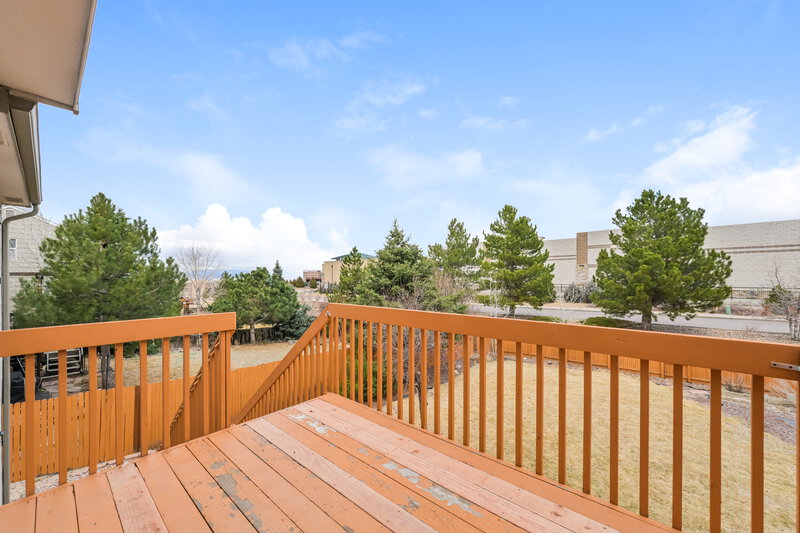 3,195/Mo, 647 Branding Iron Ln Castle Rock, CO 80104 Deck View