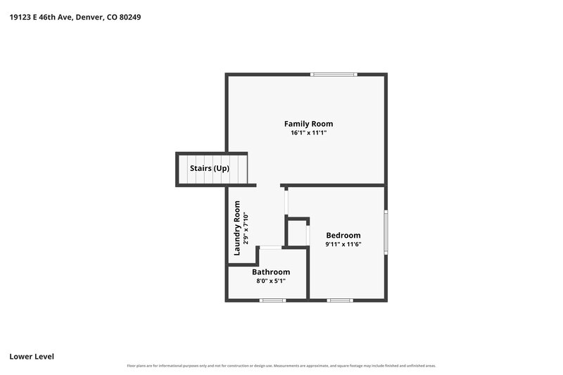 2,630/Mo, 19123 E 46th Ave Denver, CO 80249 Floor Plan View 3