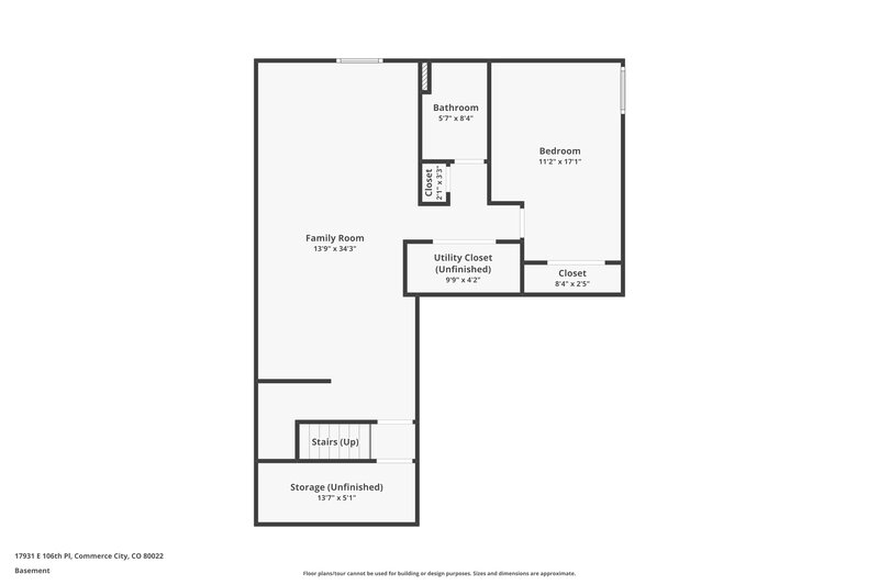 4,570/Mo, 17931 E 106th Pl Commerce City, CO 80022 Floor Plan View