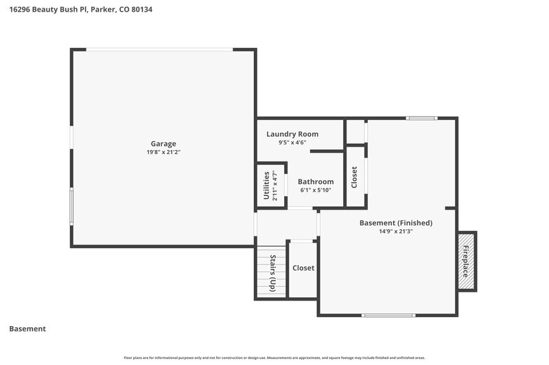 2,920/Mo, 16296 Beauty Bush Pl Parker, CO 80134 Misc View