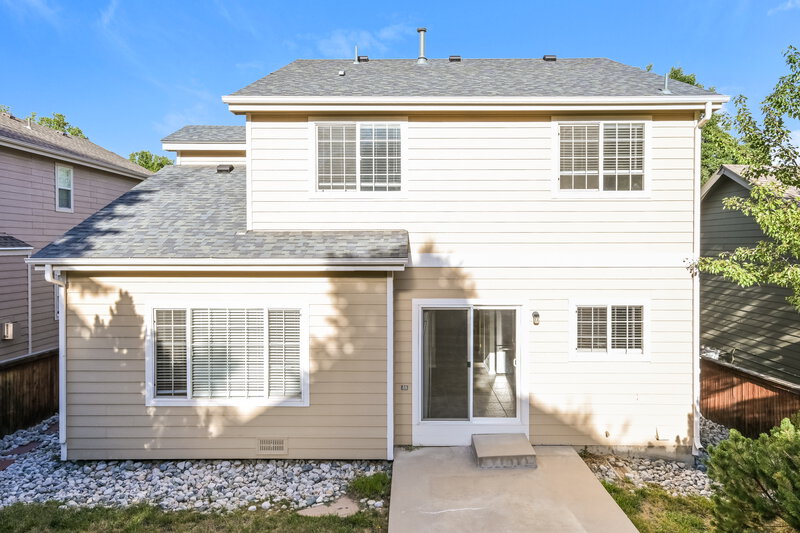 3,055/Mo, 9678 Sun Meadow St Highlands Ranch, CO 80129 Rear View
