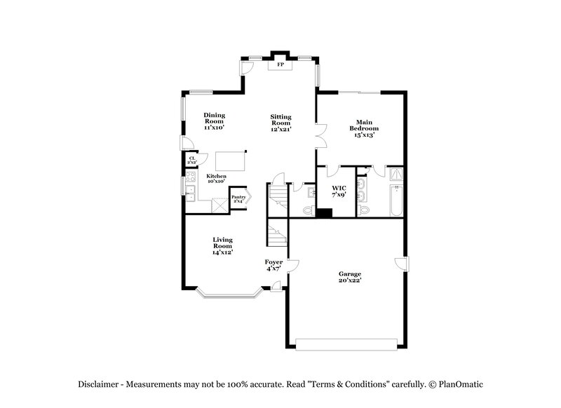 2,700/Mo, 5722 S Quemoy Cir Centennial, CO 80015 Floor Plan View 2