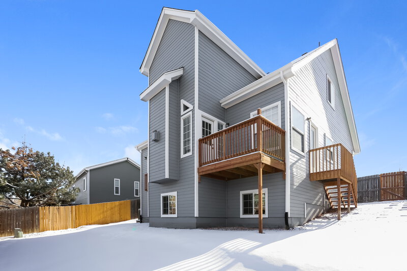 2,700/Mo, 5722 S Quemoy Cir Centennial, CO 80015 Rear View