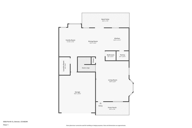 3,595/Mo, 5026 Perth Ct Denver, CO 80249 Floor Plan View 2