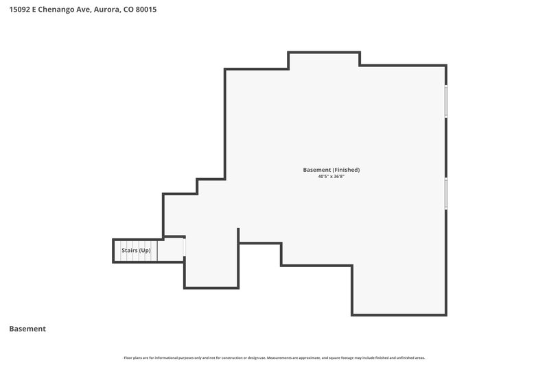 3,715/Mo, 15092 E Chenango Ave Aurora, CO 80015 Floor Plan View 3