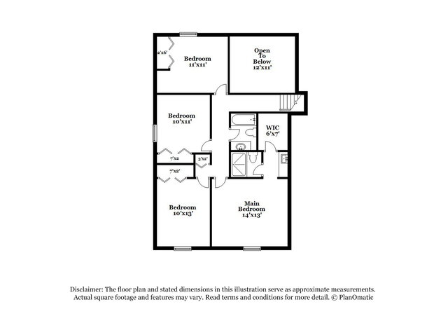 2,820/Mo, 5627 W 110th Circle Westminster, CO 80020 Floor Plan View 3