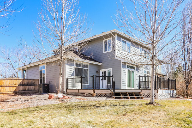 3,050/Mo, 9783 Ironstone Place Parker, CO 80134 Rear View