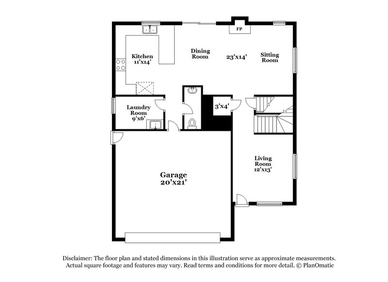 3,180/Mo, 2462 Bellavista St Castle Rock, CO 80109 Floor Plan View