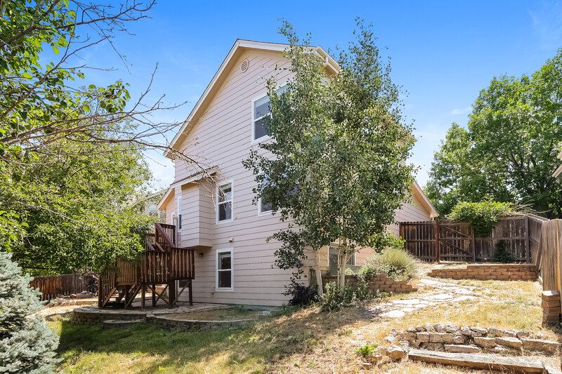 3,180/Mo, 12525 S Beaver Creek Way Parker, CO 80134 Rear View 2
