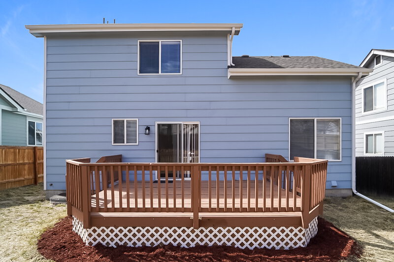 2,870/Mo, 5924 S Wenatchee St Aurora, CO 80015 Rear View 2