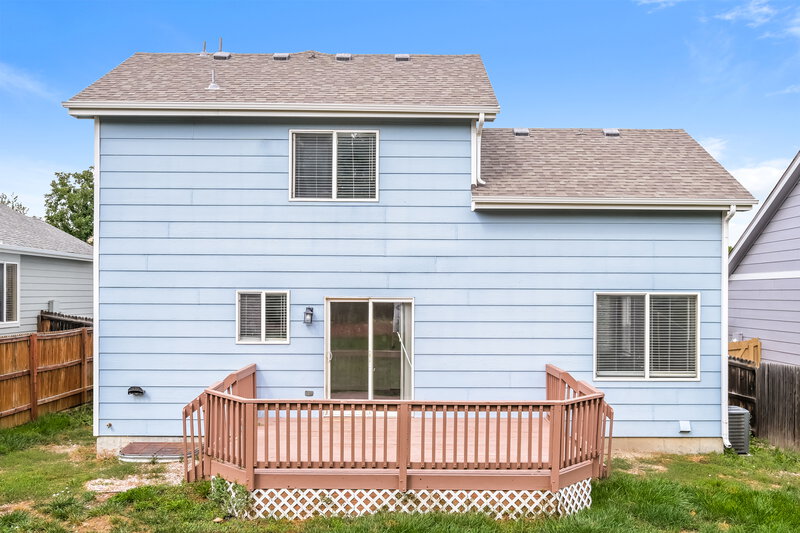 2,870/Mo, 5924 S Wenatchee St Aurora, CO 80015 Rear View
