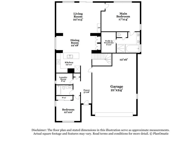 3,350/Mo, 1446 Sky Rock Way Castle Rock, CO 80109 Floor Plan View