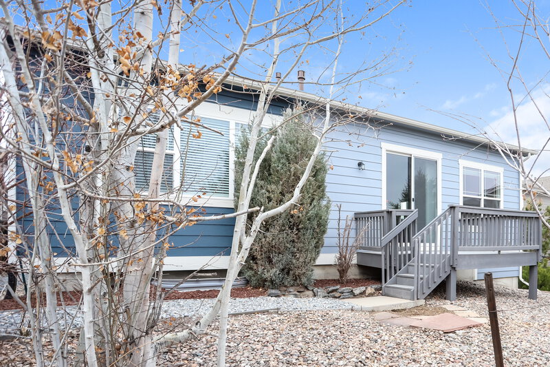 3,350/Mo, 1446 Sky Rock Way Castle Rock, CO 80109 Rear View