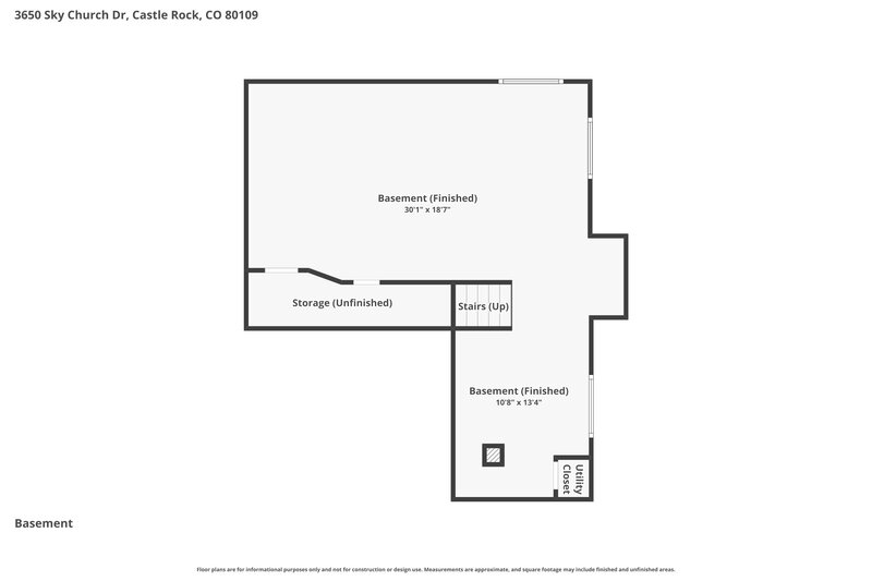 3,470/Mo, 3650 Sky Church Dr Castle Rock, CO 80109 Floor Plan View 3