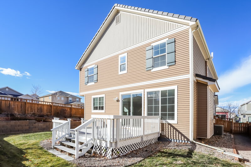 3,510/Mo, 3650 Sky Church Dr Castle Rock, CO 80109 Rear View