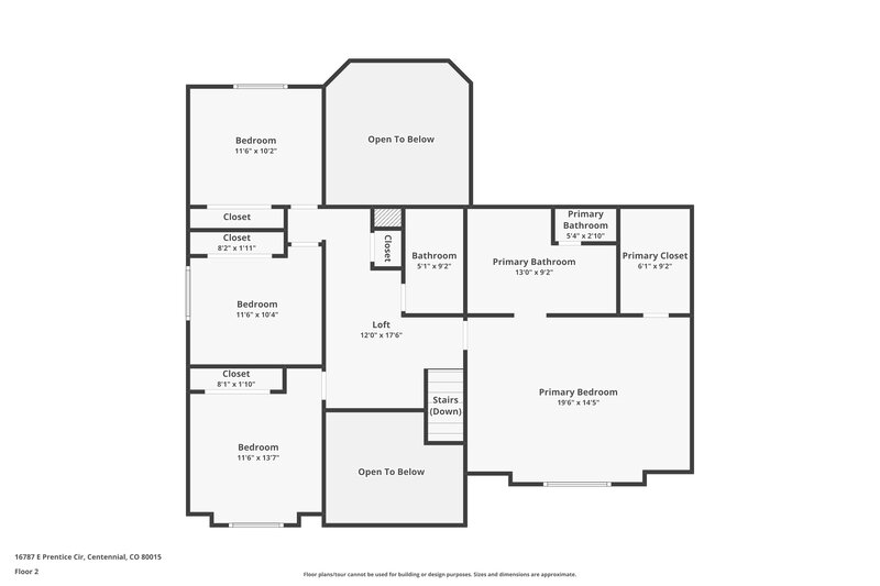 3,605/Mo, 16787 E Prentice Cir Centennial, CO 80015 Floor Plan View 2