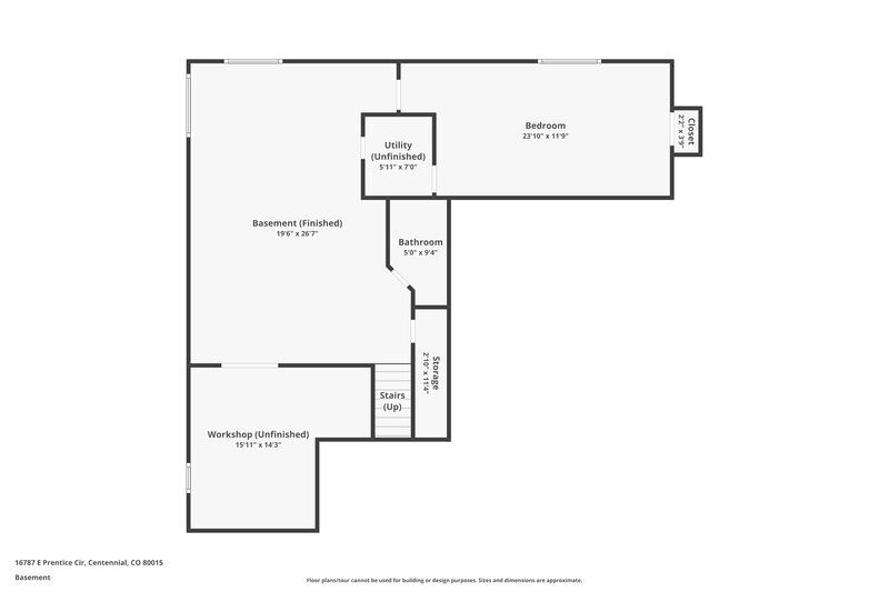 3,605/Mo, 16787 E Prentice Cir Centennial, CO 80015 Floor Plan View 3